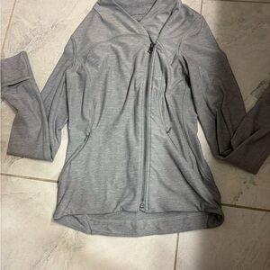 Stylish Gray Zip-Up Jacket